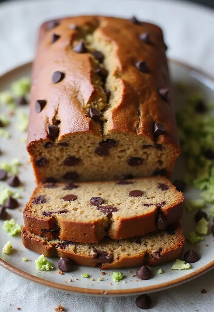 Discover Delicious Zucchini Bread Recipes: Simple Baking Ideas for Every Occasion - 2. Chocolate Chip Zucchini Bread