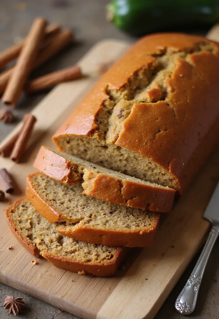 Discover Delicious Zucchini Bread Recipes: Simple Baking Ideas for Every Occasion - 4. Spiced Zucchini Bread