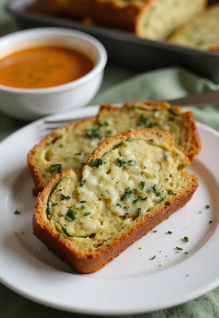 Discover Delicious Zucchini Bread Recipes: Simple Baking Ideas for Every Occasion - 8. Savory Zucchini Bread