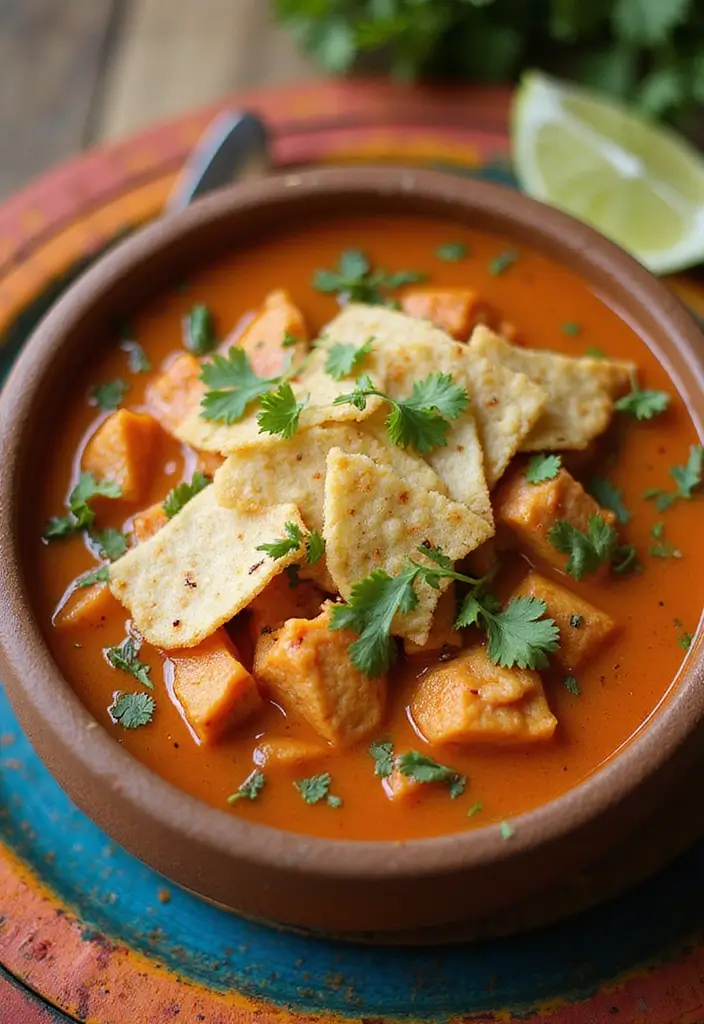 Easy Healthy Crockpot Soup Recipes to Warm Your Soul This Season - 3. Chicken Tortilla Soup