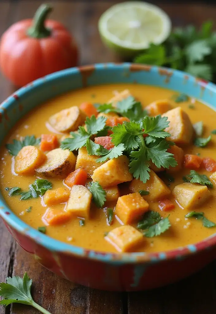 Effortless Healthy Slow Cooker Recipes: Clean Eating Set-It-and-Forget-It - 7. Coconut Curry Vegetable Soup