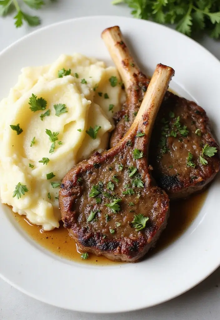Elegant Lamb Chop Recipes: Herb-Crusted Grills - 1. Classic Herb-Crusted Lamb Chops