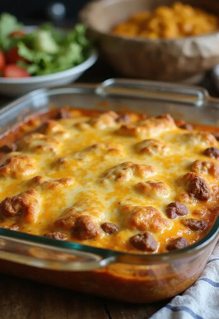 Everyday Ground Beef Recipes: 10 One-Pan Meals for Busy Weeknights - 3. Cheesy Beef Casserole