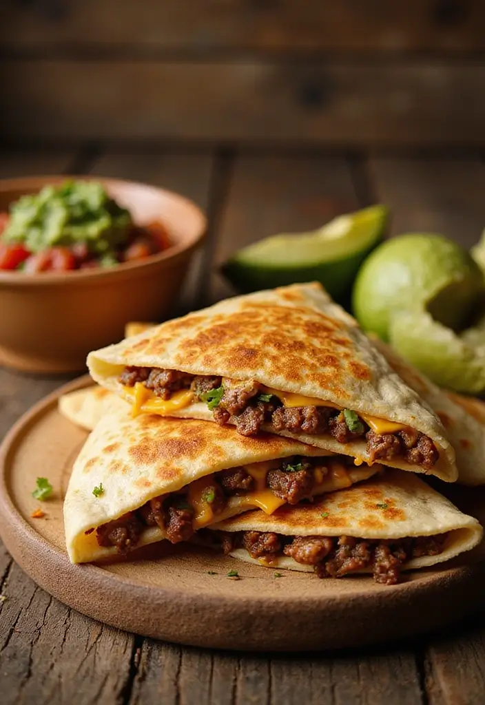 Everyday Ground Beef Recipes: 10 One-Pan Meals for Busy Weeknights - 6. Beef Quesadillas