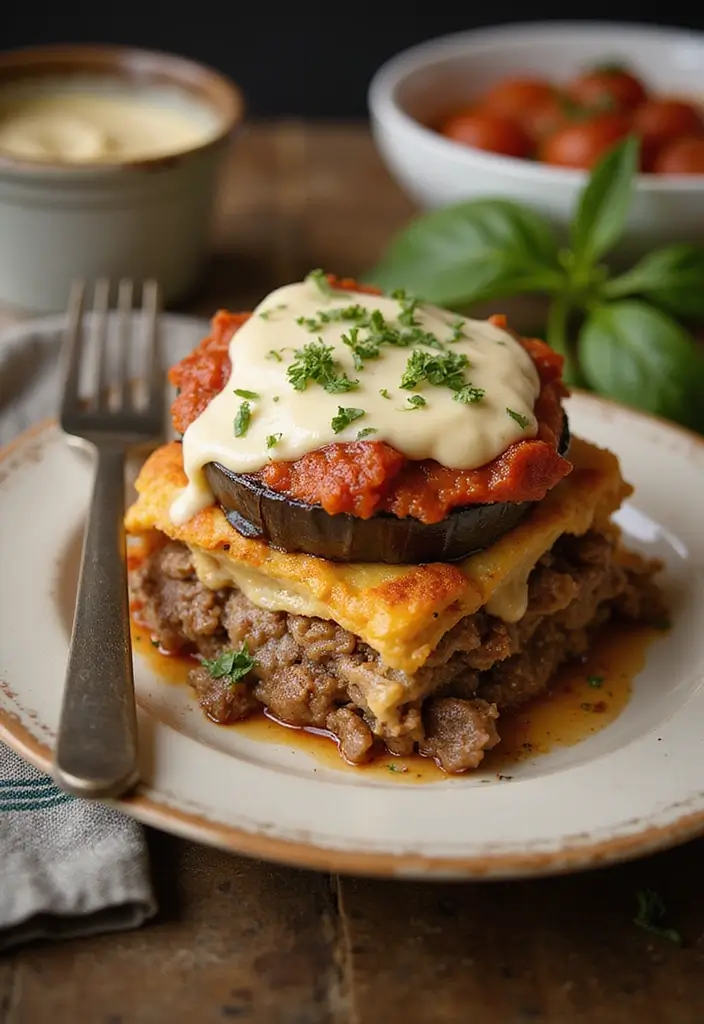 Exotic Ground Lamb Recipes: Middle Eastern Inspired Dishes - 9. Lamb Moussaka