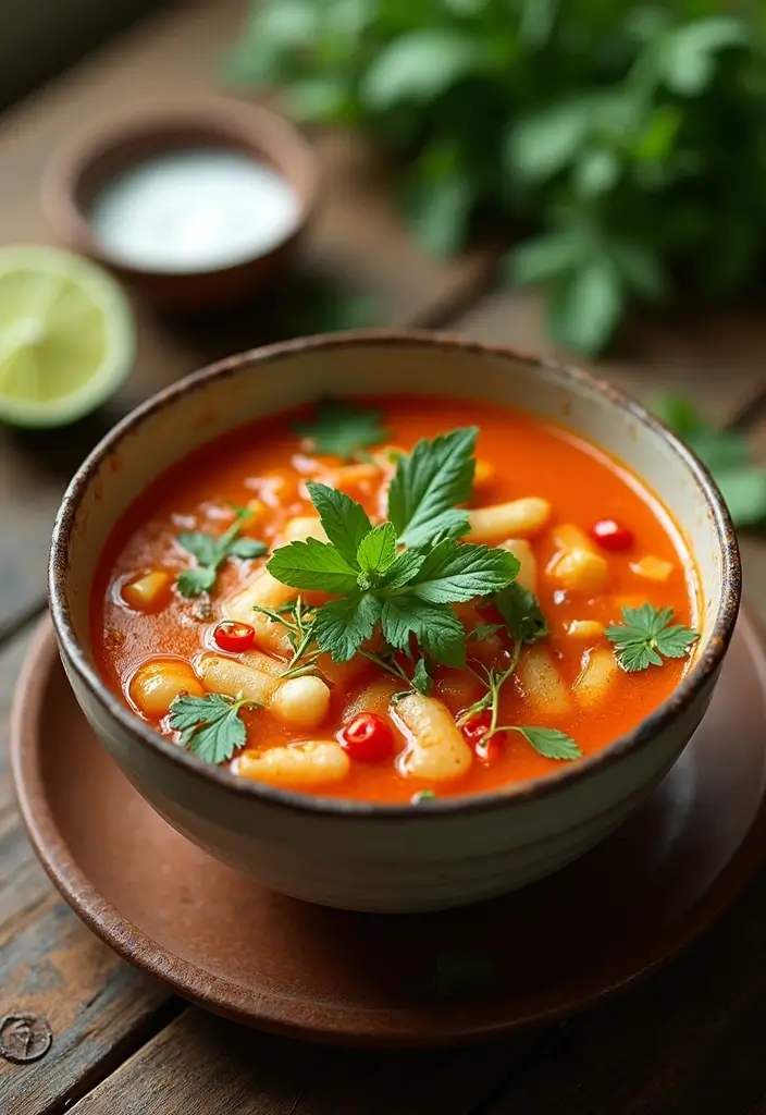 Exotic Thai Soup Recipes: Tom Yum and Beyond - 1. Traditional Tom Yum Soup