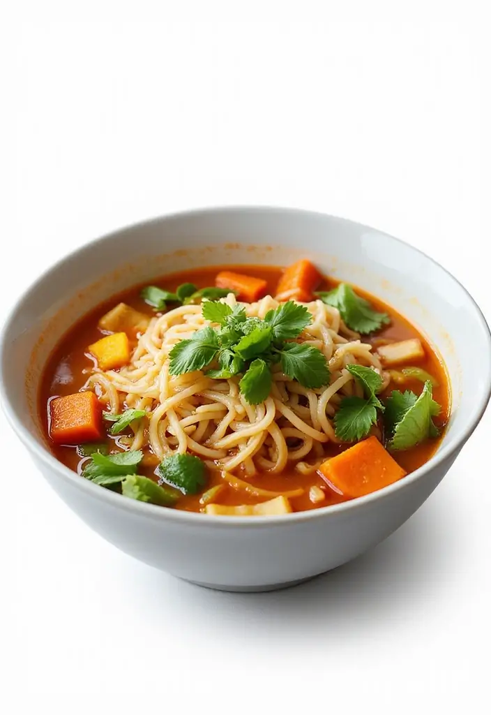 Exotic Thai Soup Recipes: Tom Yum and Beyond - 3. Thai Noodle Soup with Vegetables
