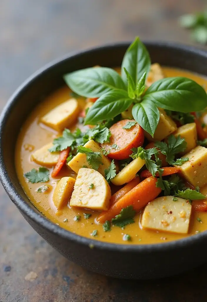 Exotic Thai Soup Recipes: Tom Yum and Beyond - 8. Thai Green Curry Soup