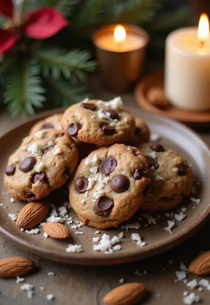 Festive Christmas Cookies Recipes: Gluten-Free Holiday Baking Traditions - 6. Almond Joy Cookies