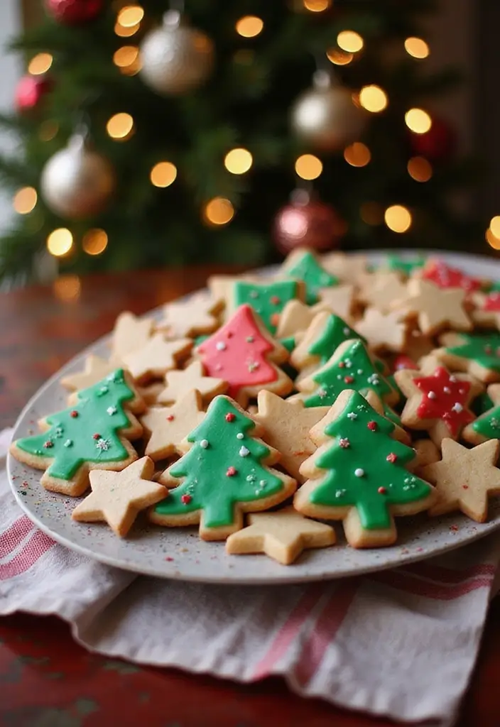 Festive Christmas Cookies Recipes: Gluten-Free Holiday Baking Traditions - 7. Decorated Sugar Cookies