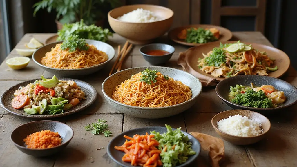 Flavorful Asian Noodle Recipes: Authentic Dishes from East to Southeast