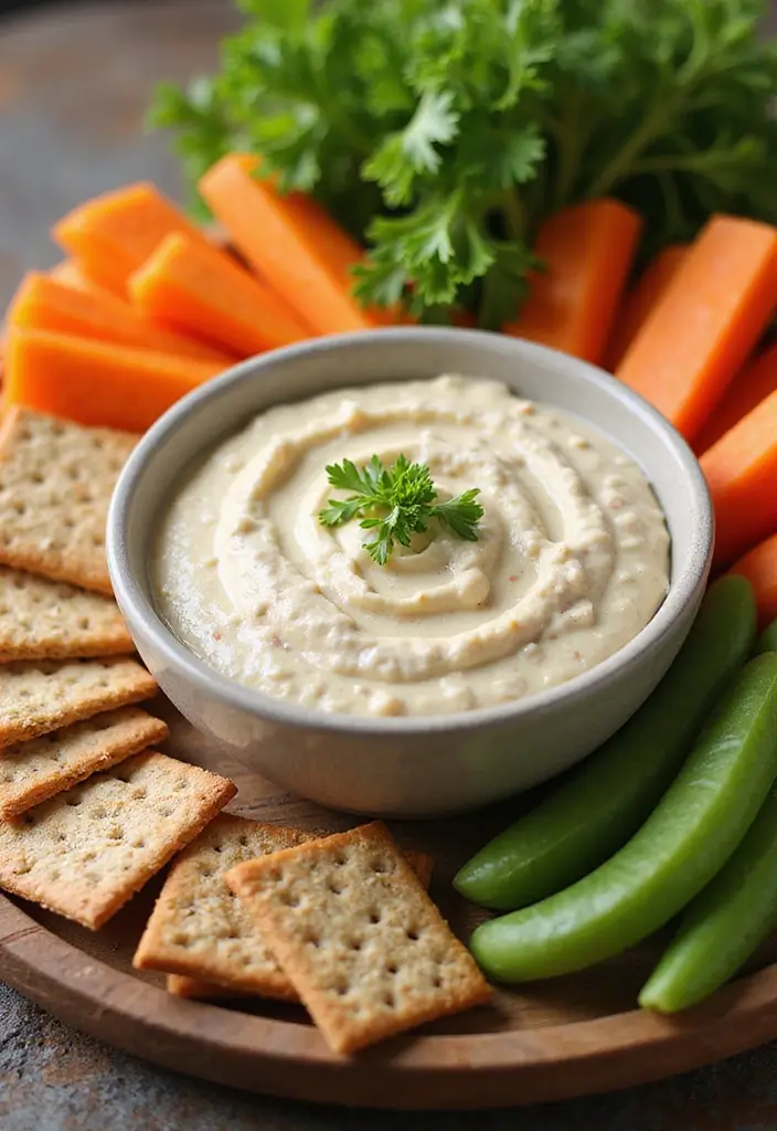 Fresh Raw Food Recipes: No-Cook Vegan Delights - 7. Cashew Cream Dip