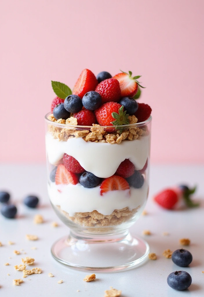 Fresh Raw Food Recipes: No-Cook Vegan Delights - 9. Almond & Berry Parfait