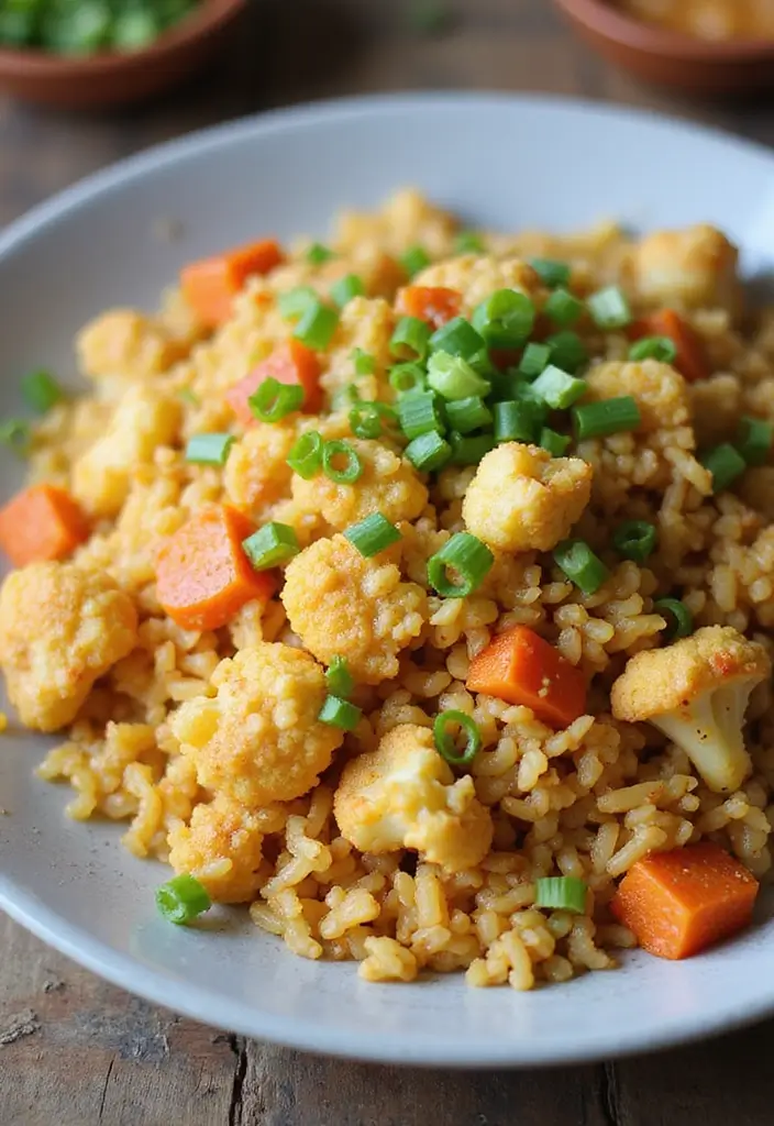 Fueling High Protein Low Carb Recipes: Healthy and Satisfying Options - 4. Cauliflower Fried Rice