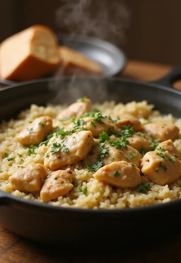 Gathering Dinner Recipes for Family: Shared Table Favorites - 1. One-Pot Chicken and Rice
