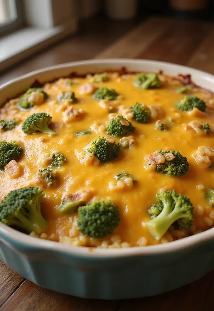 Gathering Dinner Recipes for Family: Shared Table Favorites - 7. Cheesy Broccoli and Rice Casserole