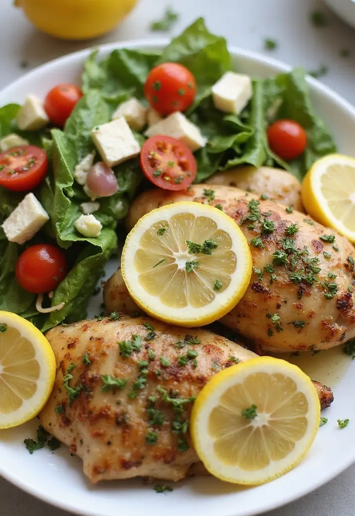 Golden Baked Chicken Recipes: Oven-Perfected Poultry - 6. Mediterranean Herb Chicken