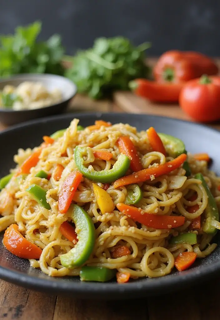 Guilt-Free Healthy Pasta Recipes: Veggie-Loaded Twists - 10. Cabbage Noodle Stir-Fry
