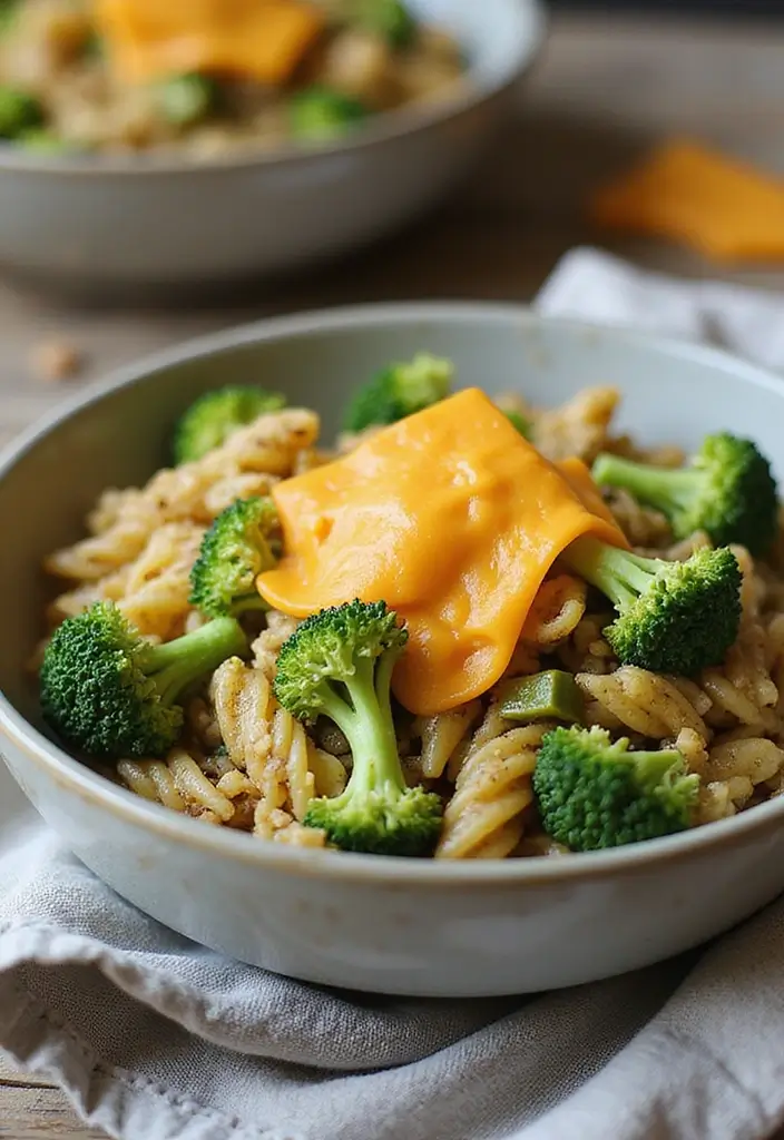 Guilt-Free Healthy Pasta Recipes: Veggie-Loaded Twists - 9. Broccoli and Cheddar Quinoa Pasta