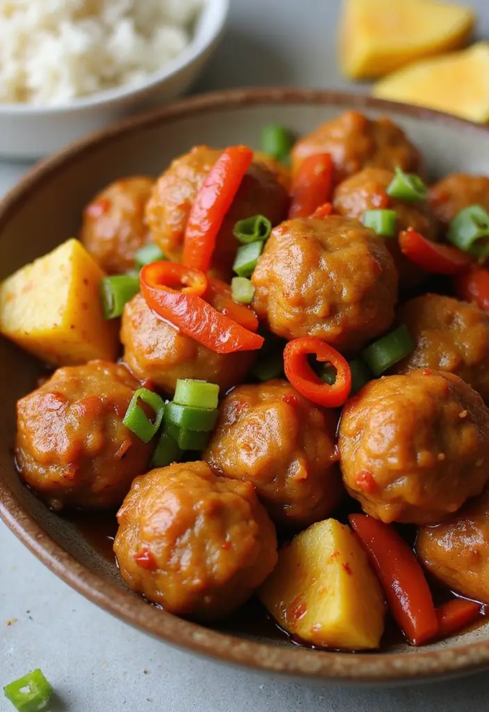 Handy Frozen Meatball Recipes: Quick Appetizers and Mains - 3. Sweet and Sour Meatballs