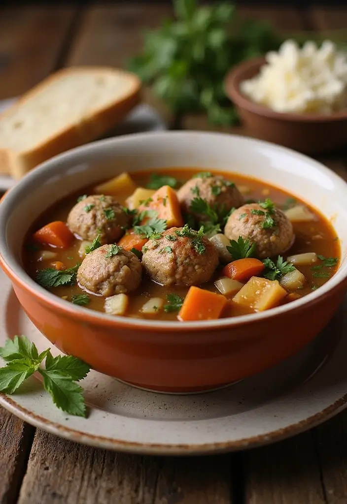 Handy Frozen Meatball Recipes: Quick Appetizers and Mains - 5. Meatball Soup