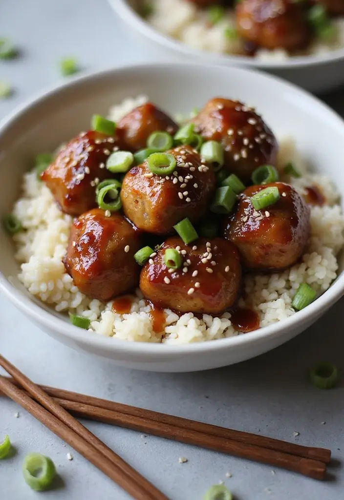 Handy Frozen Meatball Recipes: Quick Appetizers and Mains - 6. Teriyaki Meatballs