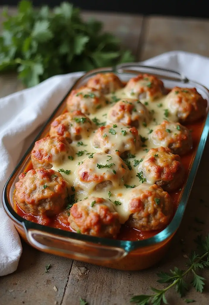 Handy Frozen Meatball Recipes: Quick Appetizers and Mains - 8. Meatball Casserole