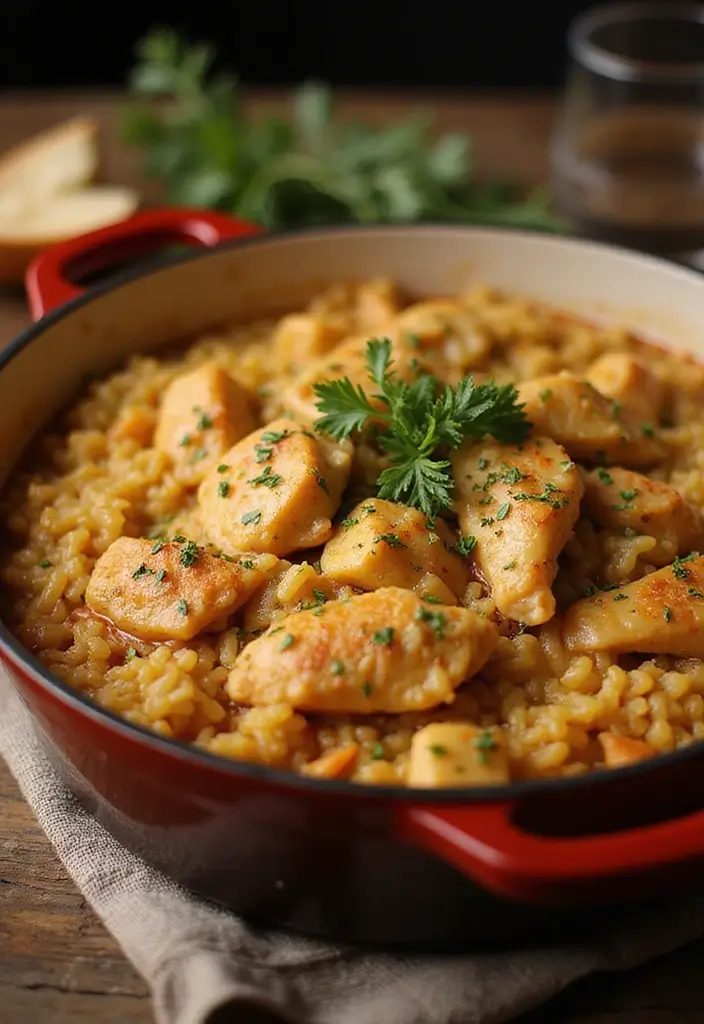 Heartwarming Soul Food Recipes: Traditional Southern Comforts - 6. Chicken and Rice Casserole – A One-Pan Wonder