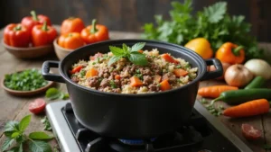 Hearty Ground Beef and Rice Recipes: One-Pot Wonders for Dinner