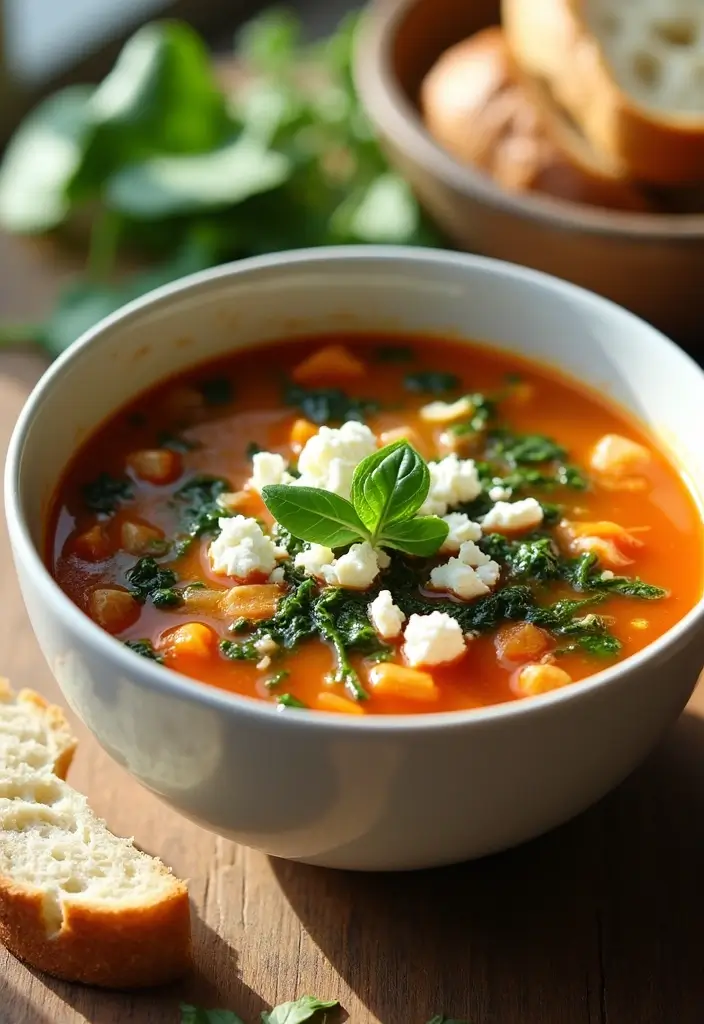 Hearty Ground Turkey Soup Recipes: Nutritious and Comforting Bowls - 8. Mediterranean Turkey Soup
