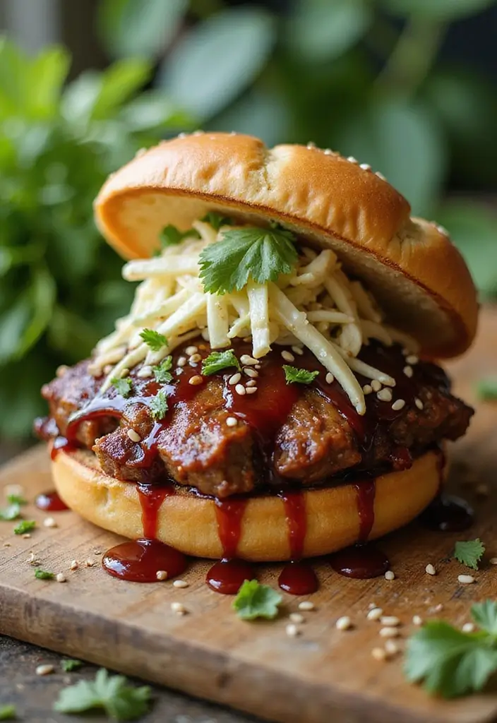Hearty Steak Sandwich Recipes: Loaded with Flavor - 7. Teriyaki Steak Sandwich