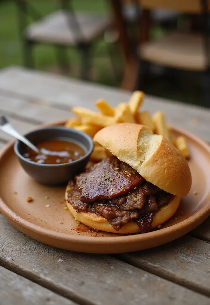Hearty Steak Sandwich Recipes: Loaded with Flavor - 9. French Dip Steak Sandwich