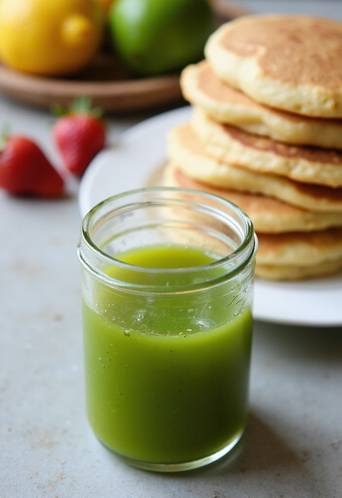 Herbal Lemon Balm Recipes: Fresh Infusions and Culinary Uses - 4. Lemon Balm Syrup for Desserts