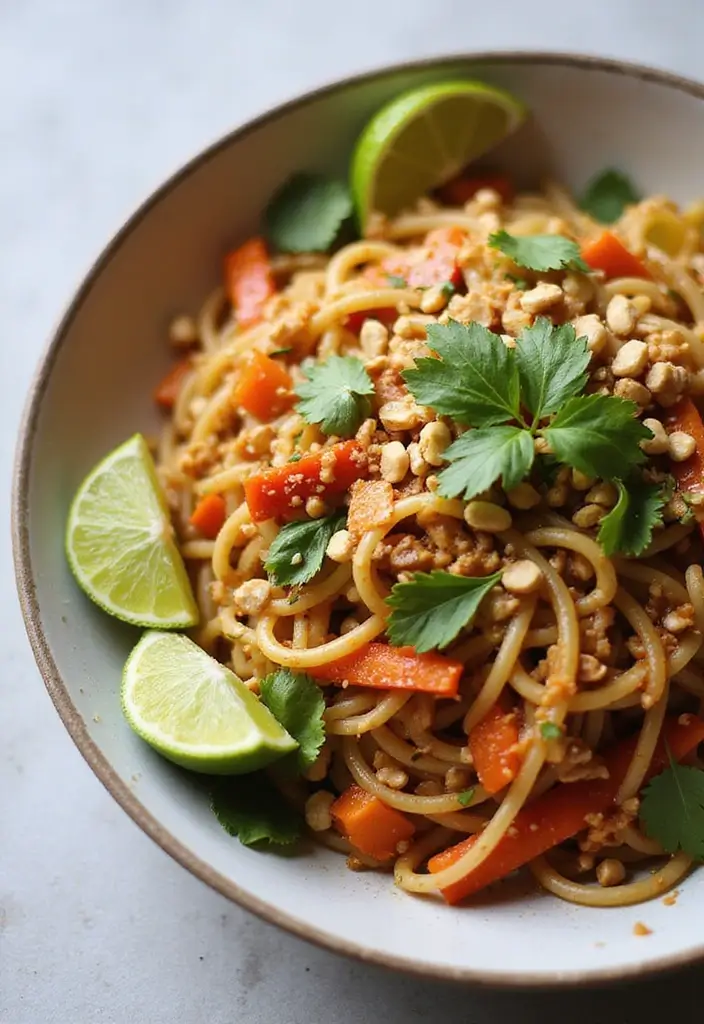 Homemade Copycat Restaurant Recipes: Vegan Versions of Your Favorites - 6. Vegan Pad Thai