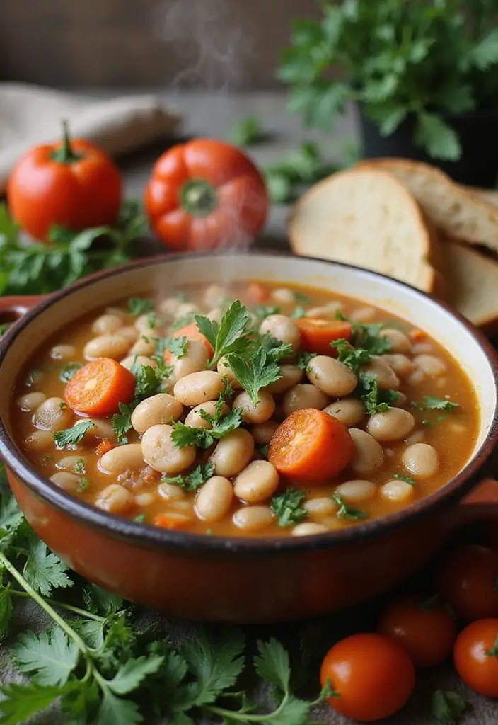 Indulge in Creamy White Bean Recipes: Soups, Dips, and Stews - 3. Hearty White Bean and Vegetable Stew