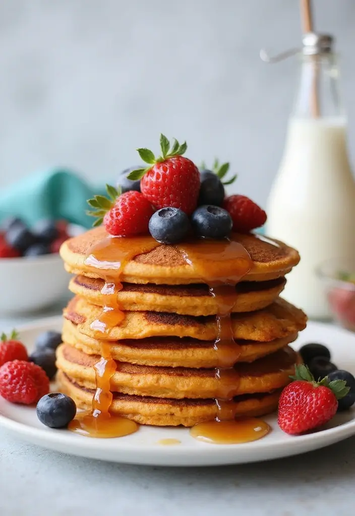 Indulgent Sweet Potato Dessert Recipes: Pies, Cakes, and Puddings - 10. Sweet Potato Pancakes