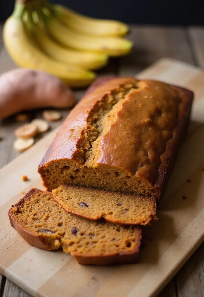 Indulgent Sweet Potato Dessert Recipes: Pies, Cakes, and Puddings - 4. Sweet Potato Banana Bread