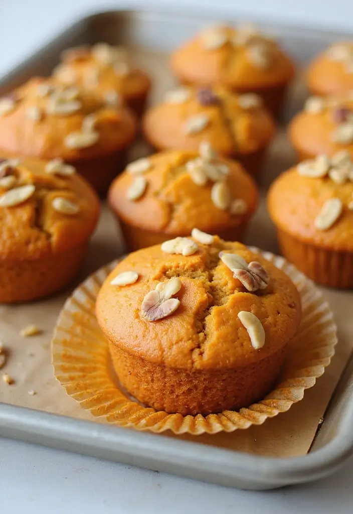 Indulgent Sweet Potato Dessert Recipes: Pies, Cakes, and Puddings - 7. Sweet Potato Muffins