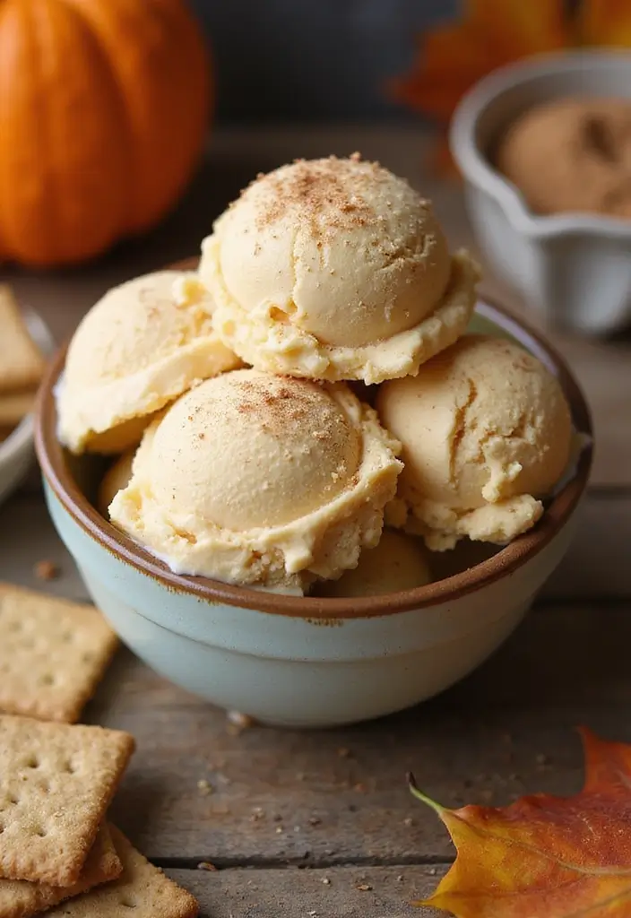 Innovative Ninja Creami Recipes: Vegan Frozen Treats - 5. Spiced Pumpkin Coconut Ice Cream