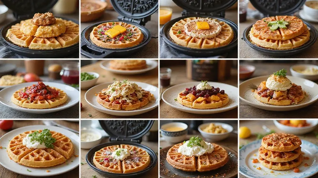 Innovative Waffle Iron Recipes: Beyond Breakfast Waffles