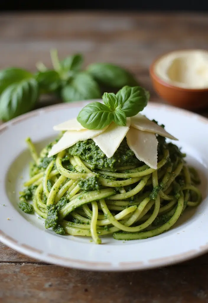 Inspired Ina Garten Recipes: Barefoot Contessa Favorites Recreated - 6. Zucchini Noodles with Pesto