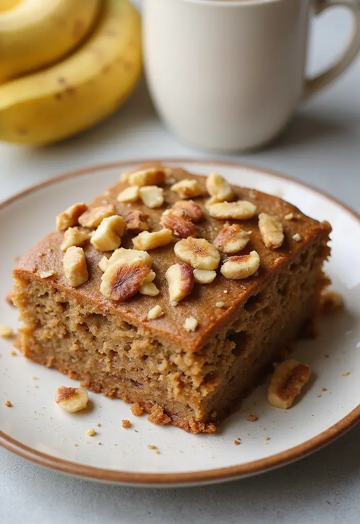 Irresistible Coffee Cake Recipes: Perfect for Morning Coffee Breaks - 4. Nutty Banana Gluten-Free Coffee Cake