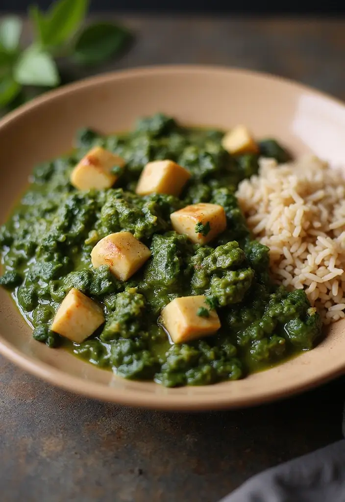Irresistible Spiced Chicken Recipes: Curry and Tandoori Styles - 5. Spinach and Chicken Saag
