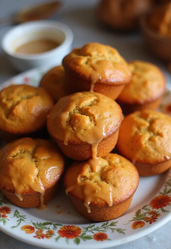 Irresistibly Delicious: 10 Plant-Powered Vegan Sweet Potato Recipes - 6. Sweet Potato Muffins with Maple Glaze