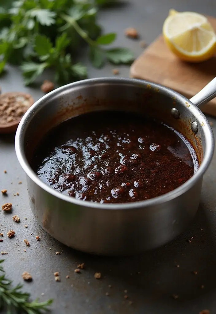 Juicy French Dip Recipe: Sandwich with Au Jus Dipping - 2. Savory Au Jus Sauce Variations