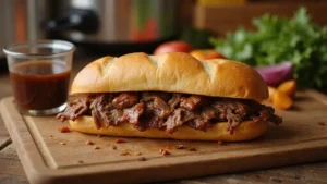 Juicy French Dip Recipe: Sandwich with Au Jus Dipping