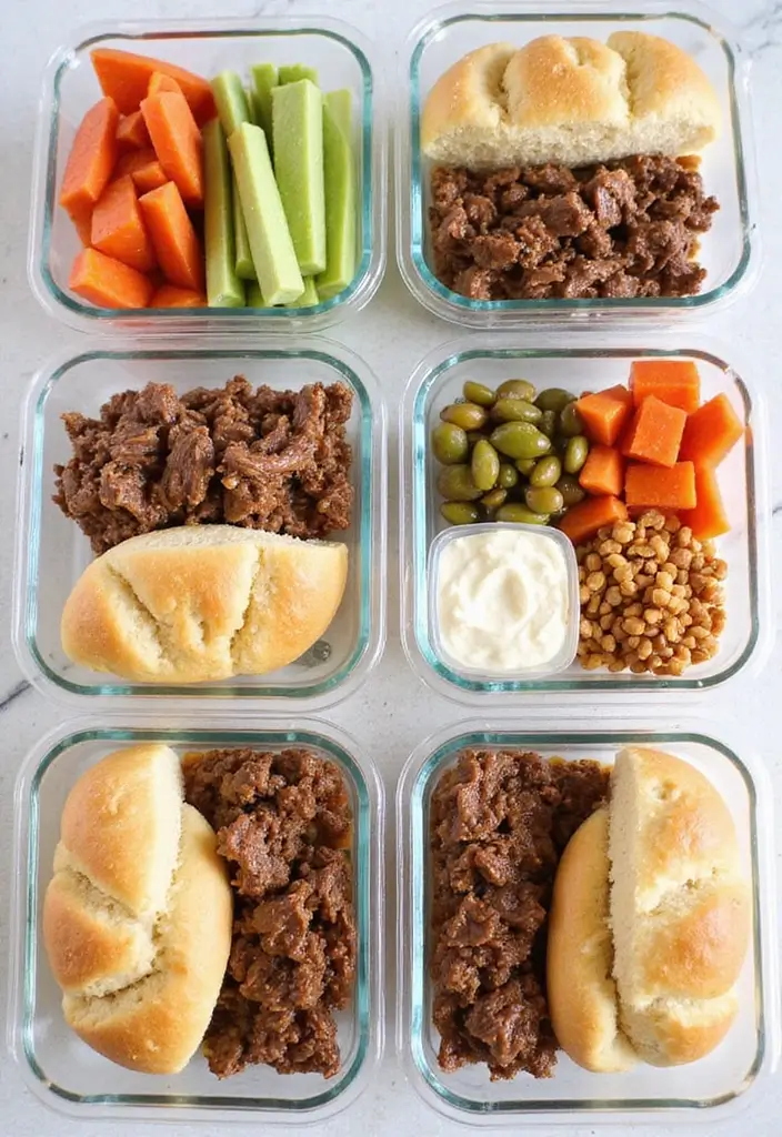 Juicy French Dip Recipe: Sandwich with Au Jus Dipping - 6. Meal Prep Made Easy