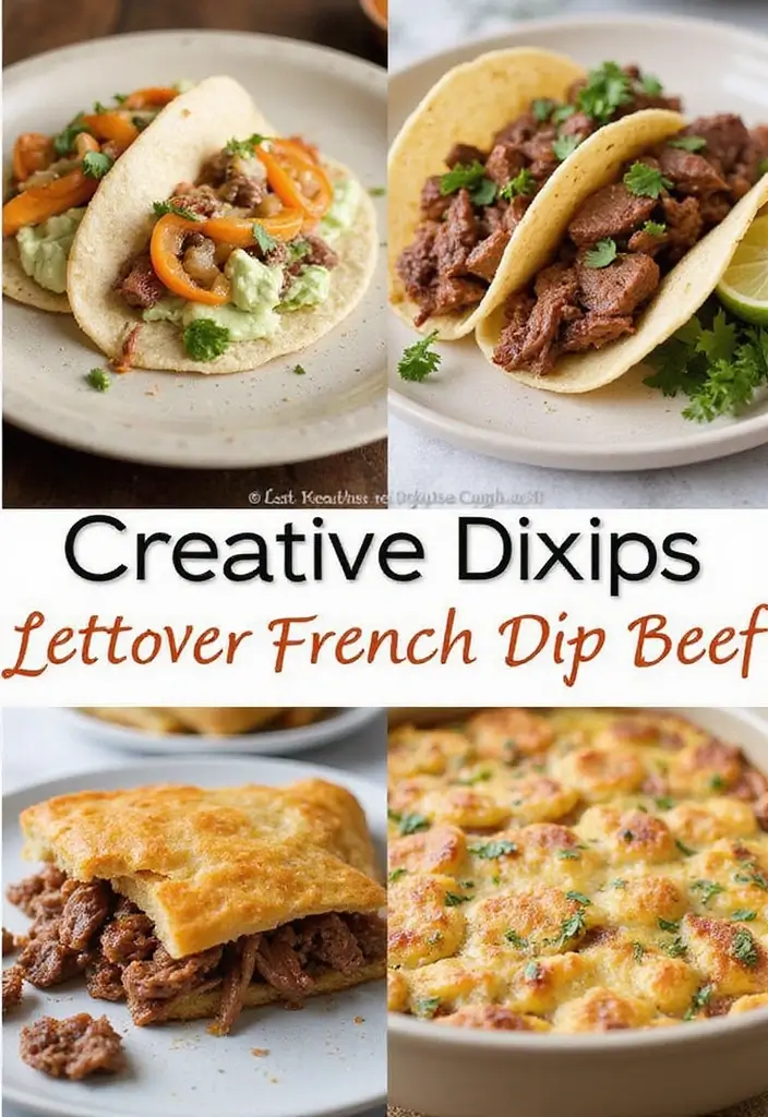 Juicy French Dip Recipe: Sandwich with Au Jus Dipping - 8. Leftover Ideas