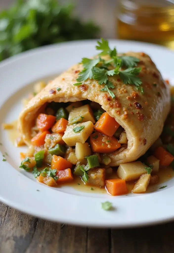 Juicy Stuffed Chicken Recipes: Flavor-Packed Poultry Dishes - 4. Asian-Inspired Stuffed Chicken