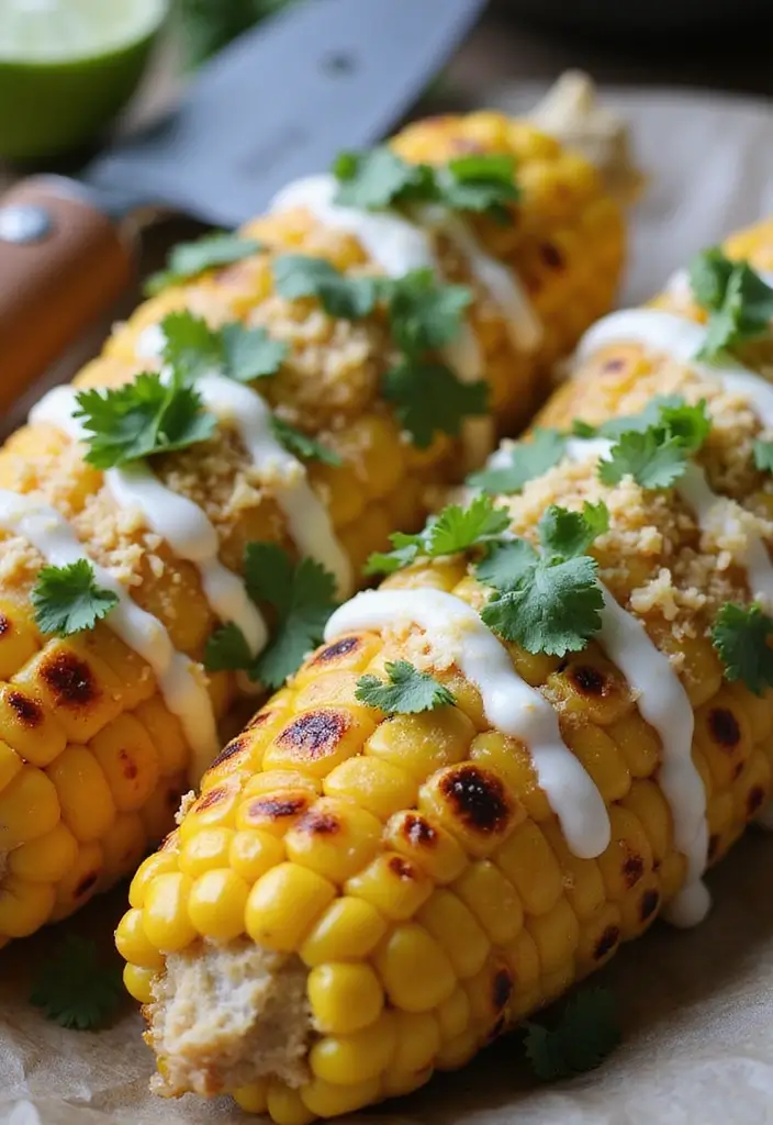Juicy Sweet Corn Recipes: Grilled, Boiled, and Salads - 1. Grilled Mexican Street Corn (Elote)